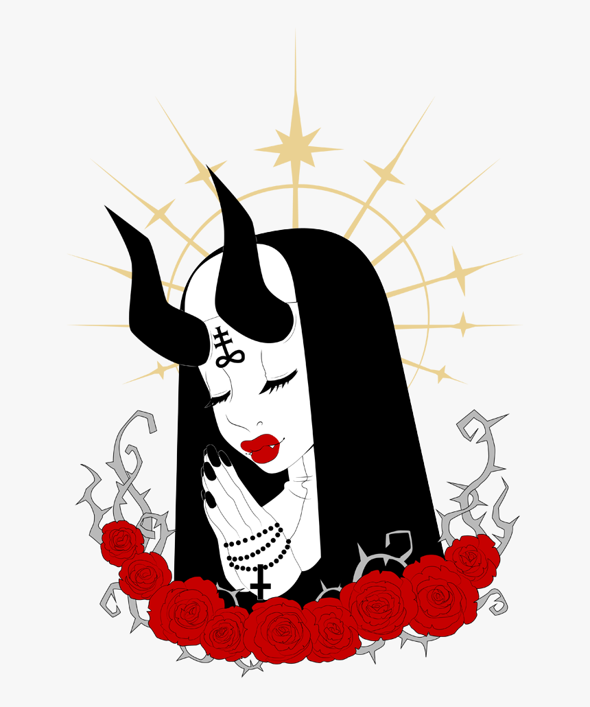 Clip Art Satanic Nuns - Satanic Satan, HD Png Download, Free Download