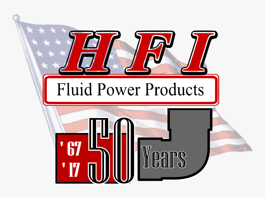 Hfi Fluid Power Products 50th Anniversary, HD Png Download, Free Download