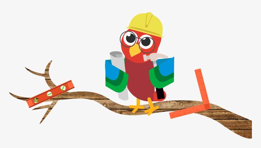 Bird Architect - Illustration, HD Png Download, Free Download