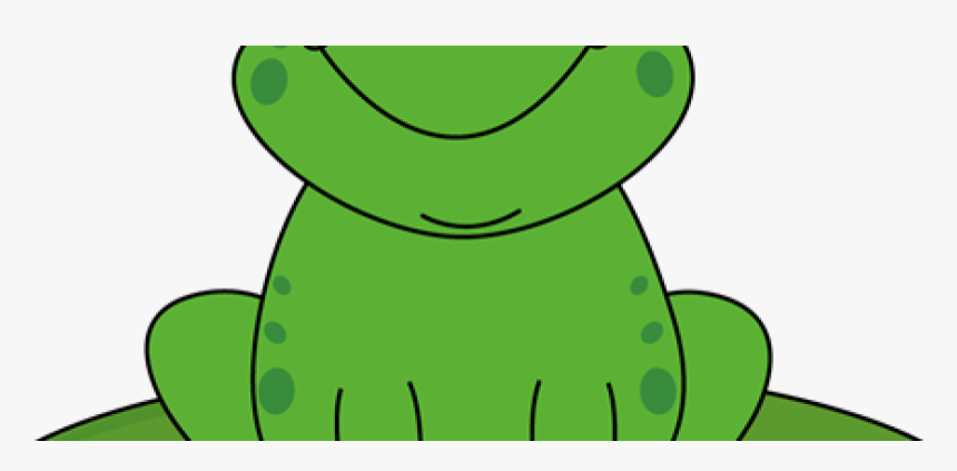 Cartoon Frog On Lily Pad Clipart , Png Download - Cartoon Frog On Lily Pad, Transparent Png, Free Download