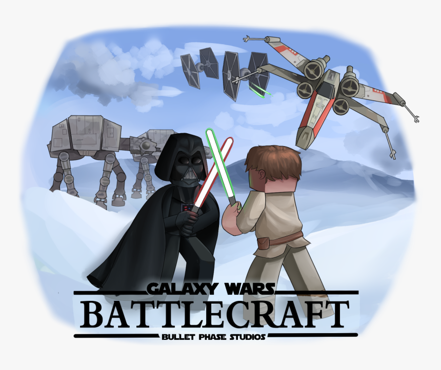 Star Wars Minecraft Cartoon, HD Png Download, Free Download