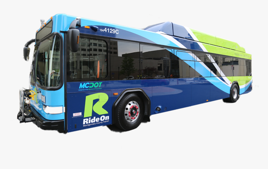 Ride On Bus Montgomery County, HD Png Download, Free Download