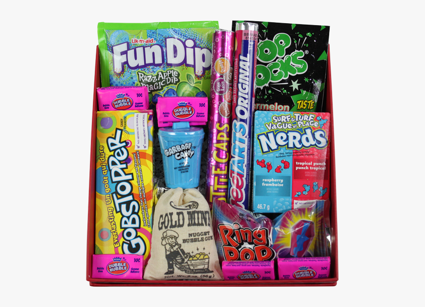 Candy Sweets Nostalgic Birthday Gift Box - Snack, HD Png Download, Free Download