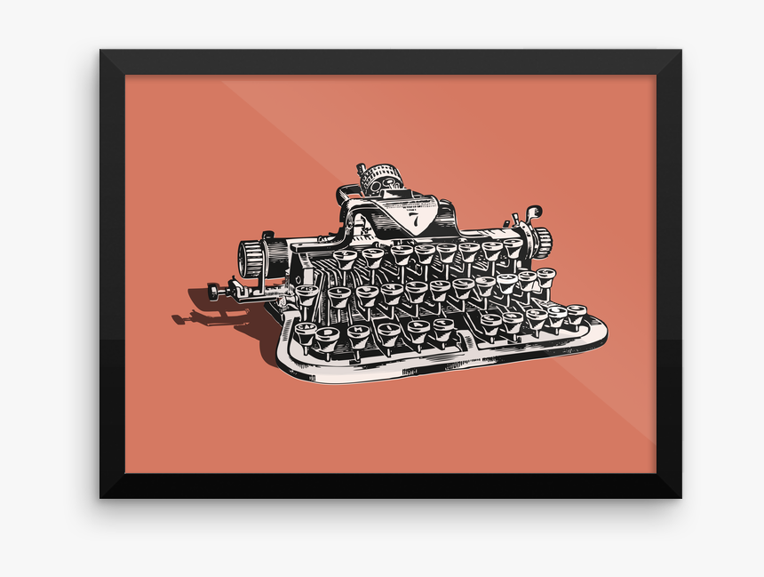 Typewriter Poster - Steamboat, HD Png Download, Free Download