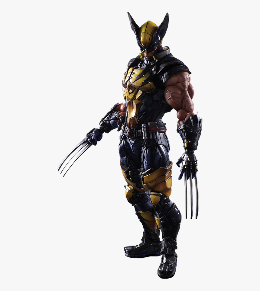 Wolverine Play Arts Kai, HD Png Download, Free Download