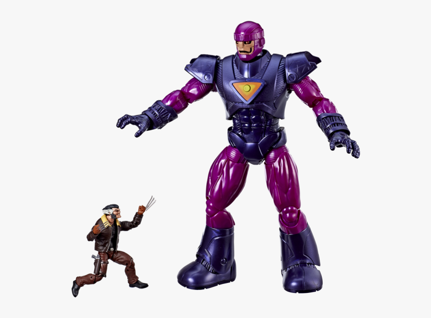 Transparent Wolverine Marvel Png - Marvel Legends Wolverine And Sentinel, Png Download, Free Download