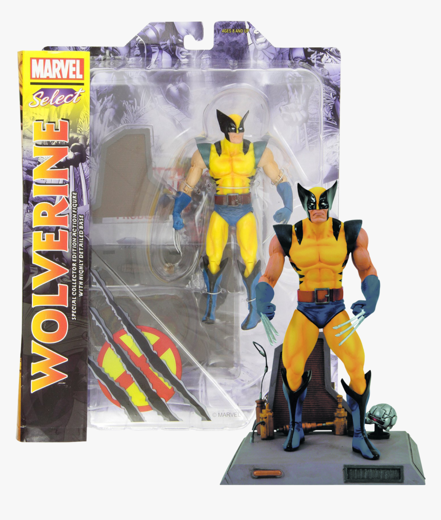 Diamond Marvel Select Wolverine, HD Png Download, Free Download