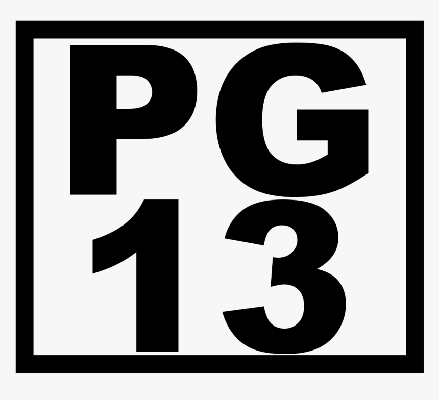 Pg Pg 13 Logo Png Transparent Png Kindpng