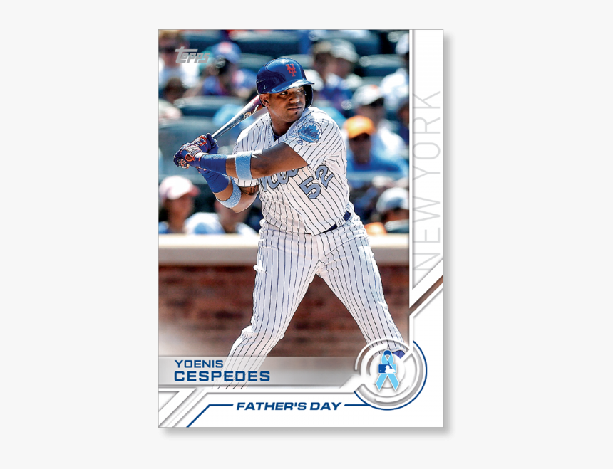 Yoenis Cespedes 2017 Topps Baseball Series 1 Topps - Baseball Player, HD Png Download, Free Download