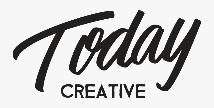 Today Logo Black - Calligraphy, HD Png Download, Free Download