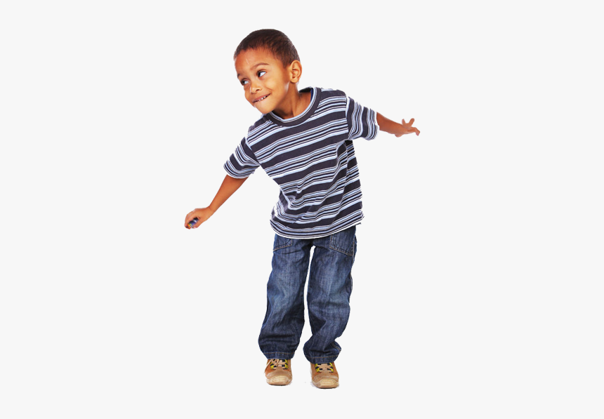 Black Kid Png - Transparent Child Standing Png, Png Download, Free Download