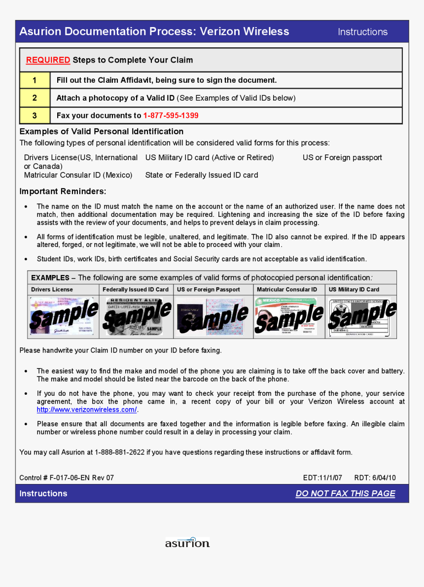 Metropcs Insurance Affidavit Form, HD Png Download kindpng