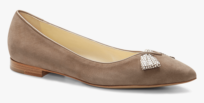 Color - Taupe Suede - Ballet Flat, HD Png Download, Free Download