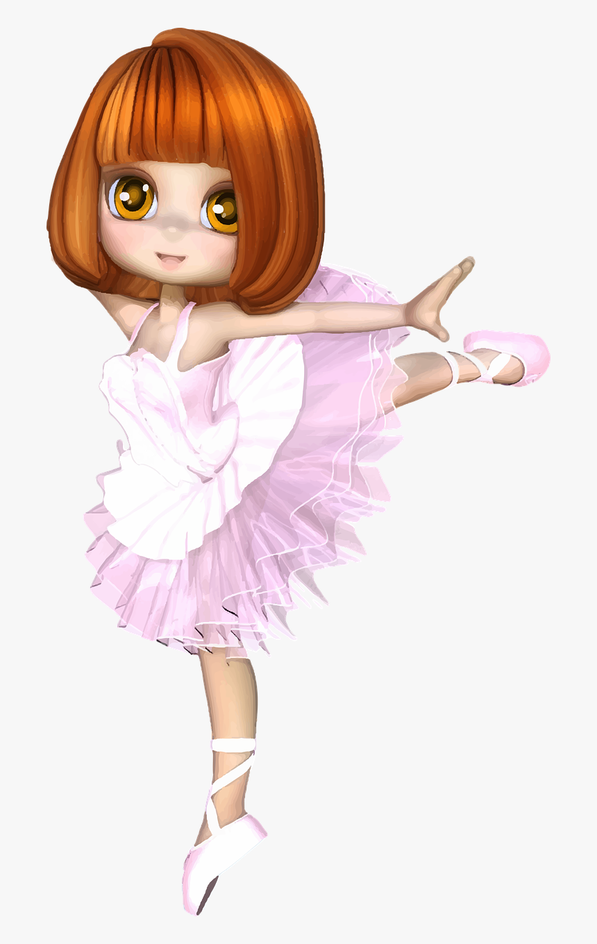 Cartoon Girl Dancing Png, Transparent Png, Free Download