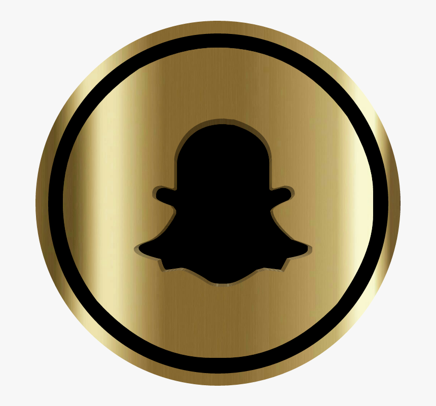 Snapchat Logo Gold - Discord Gold Logo Png, Transparent Png - kindpng
