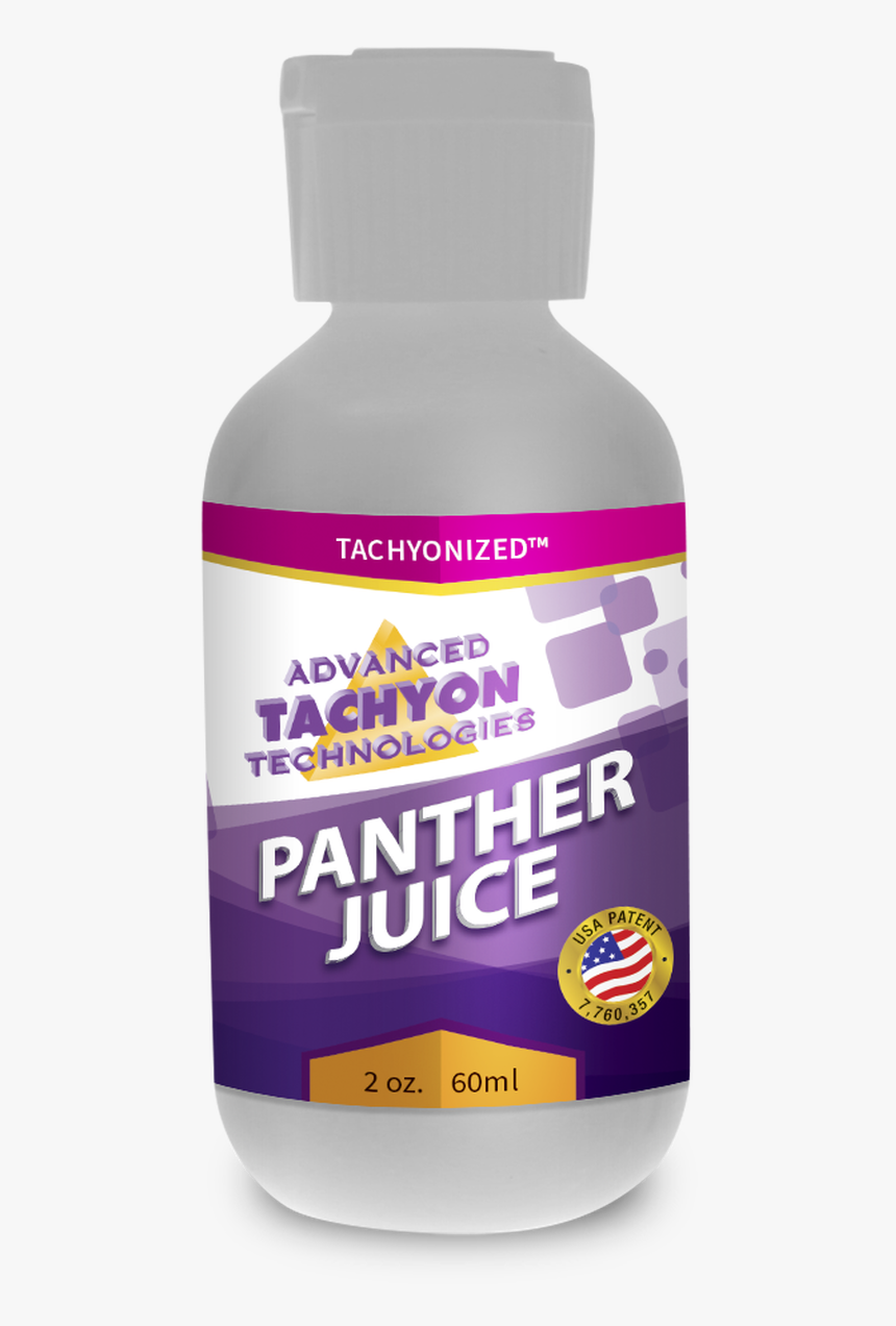 Tachyonized Panther Juice, A Usa Tachyonization Patent - Panther Juice, HD Png Download, Free Download