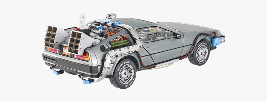 Delorean Back To The Future Png, Transparent Png, Free Download