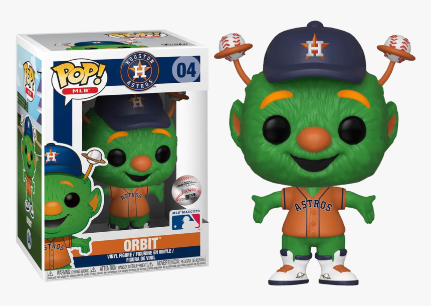 Orbit Houston Astros Funko Pop Vinyl Figure - Astros Orbit Funko Pop, HD Png Download, Free Download