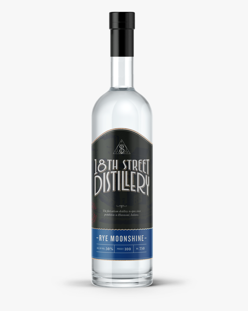 Esd Rye-moonshine 750ml Web - Distilled Beverage, HD Png Download, Free Download