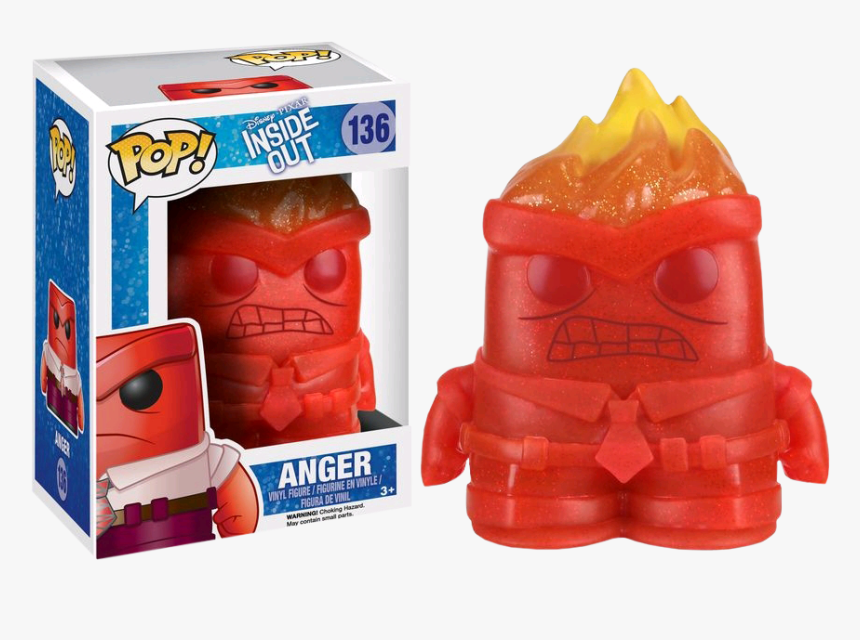 Anger Entertainment Earth Exclusive - Anger Funko Pop, HD Png Download, Free Download