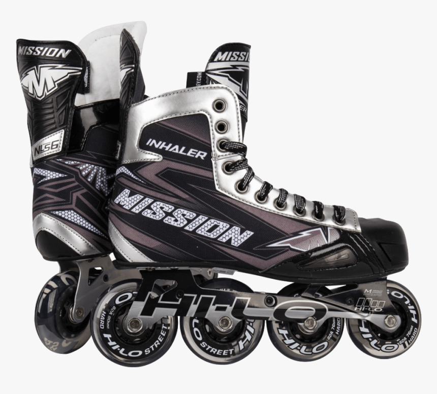 Mission Nls6 Inline Hockey Skate Junior 11285 P - Mission Inhaler Nls 05 Skate Sr, HD Png Download, Free Download