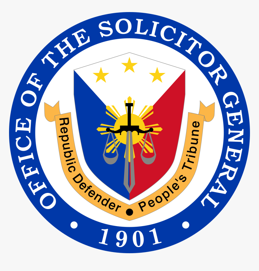 Solicitor General Philippines, HD Png Download - kindpng