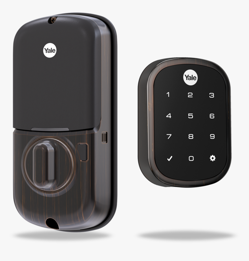 Yale Real Living Yrd256 Nr 613 Assure Lock Sl Key Free - Yale Assure Yrd256 Sl Key Free Touchscreen Deadbolt, HD Png Download, Free Download