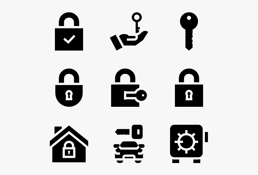 Keys Locks - Locks And Key Icon, HD Png Download, Free Download