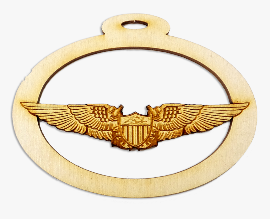 Navy Aviator Wings Ornament - Emblem, HD Png Download, Free Download