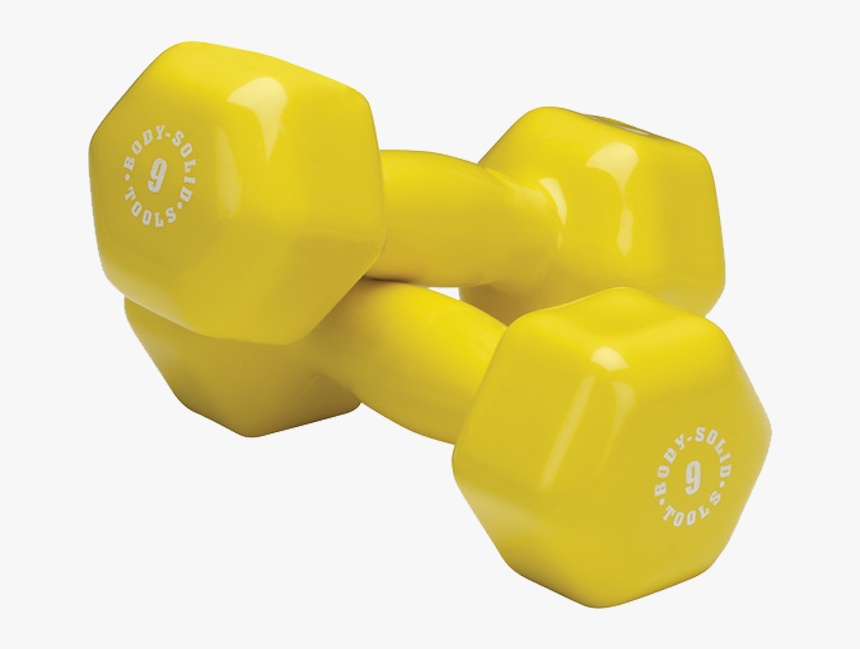 Transparent Dumbells Clipart - Yellow Dumbbells Png Transparent, Png Download, Free Download