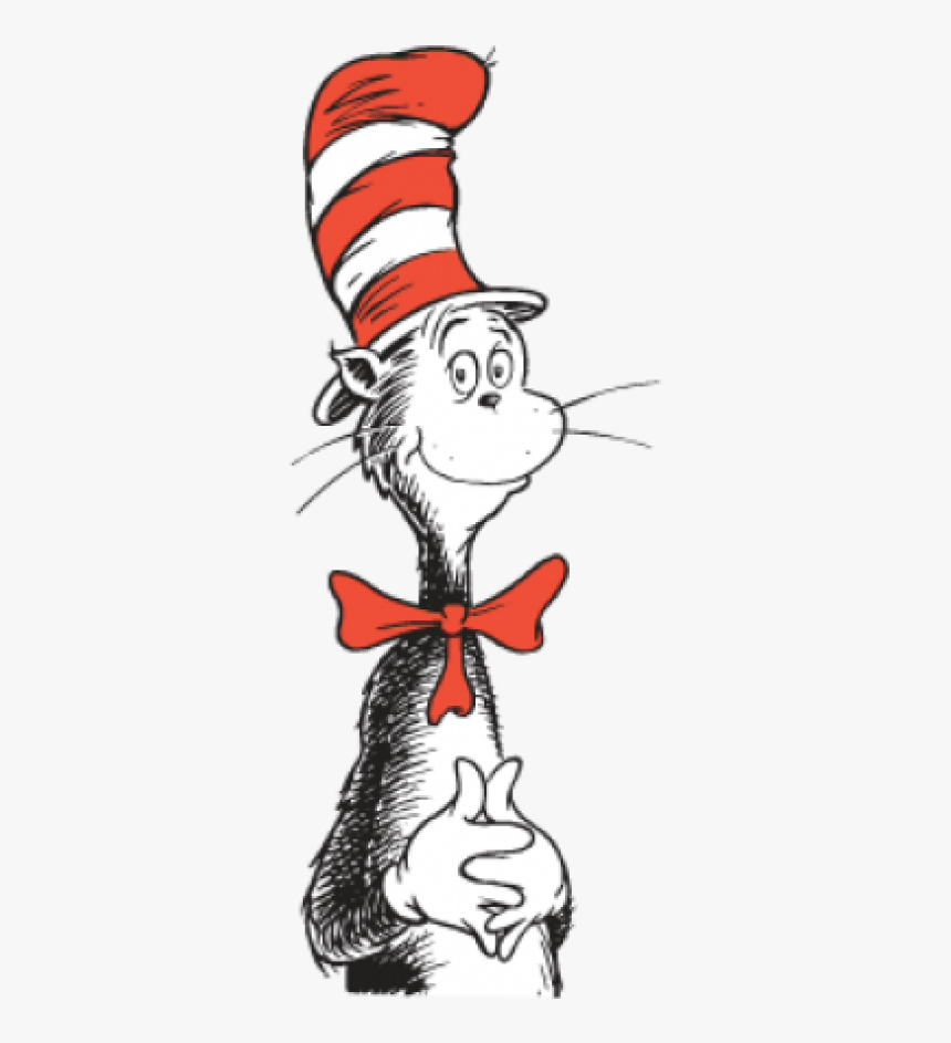 Cat Clipart Hat - Dr Seuss Beginner Fun Book, HD Png Download - kindpng