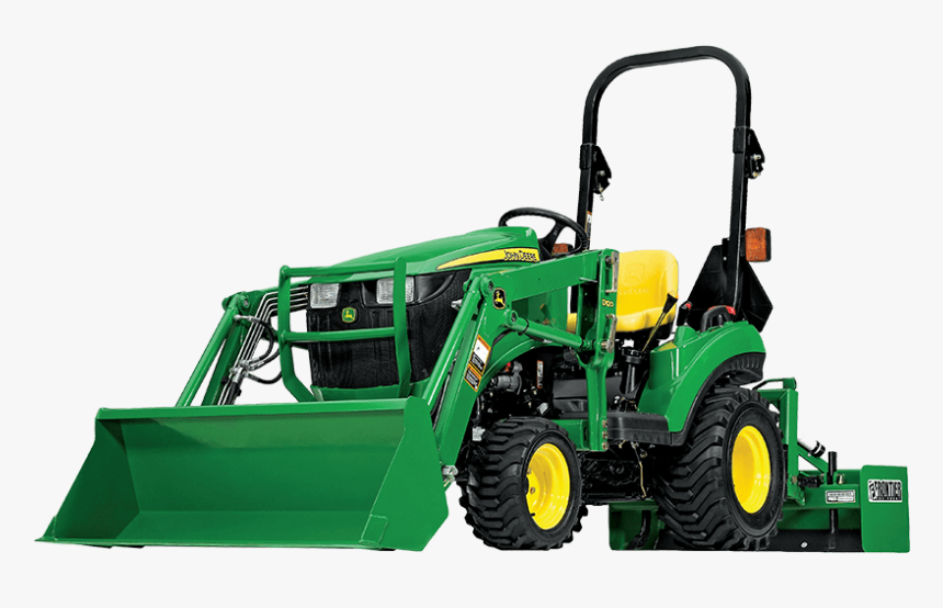 1023e John Deere Utility Tractor - Tractor, HD Png Download, Free Download