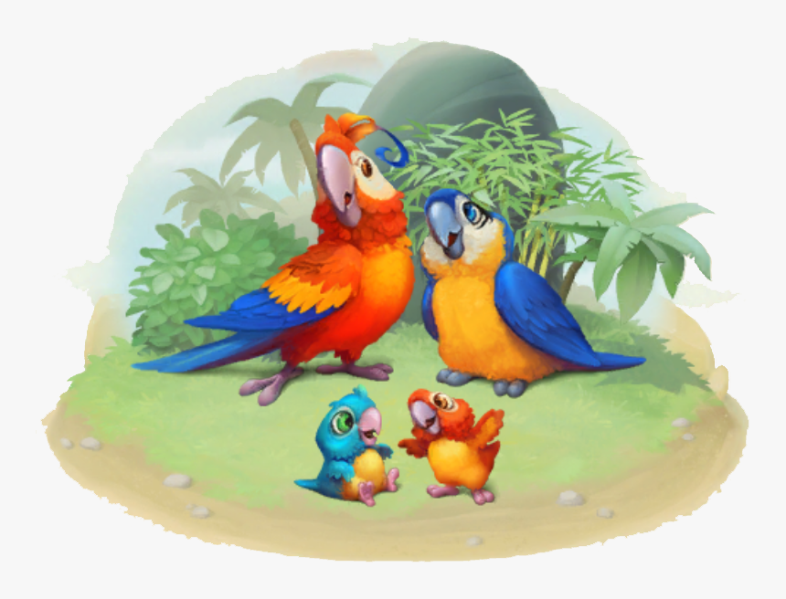 Township Wiki - Parrot Game Art, HD Png Download, Free Download