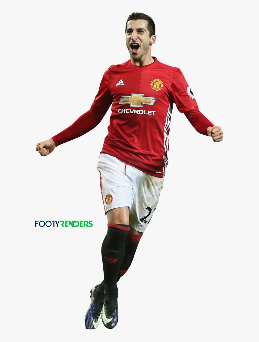 Henrikh Mkhitaryan And Manchester United - Manchester United Jersey 2010, HD Png Download, Free Download