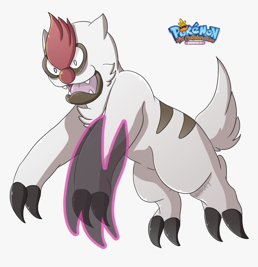 Sharp Claw Red And White Pokemon, HD Png Download, Free Download