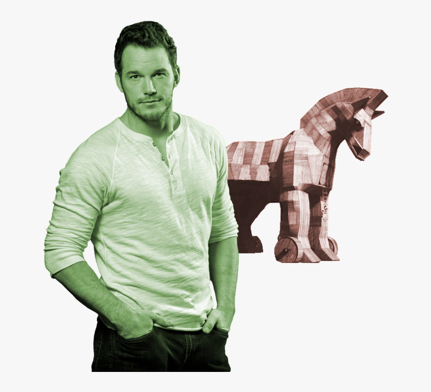 Chris Pratt Is A Trojan Horse - Jurassic World Chris Pratt Png, Transparent Png, Free Download