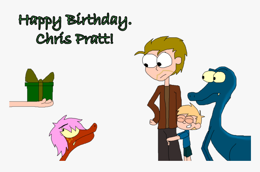 Happy Birthday Chris Pratt - Cartoon, HD Png Download, Free Download