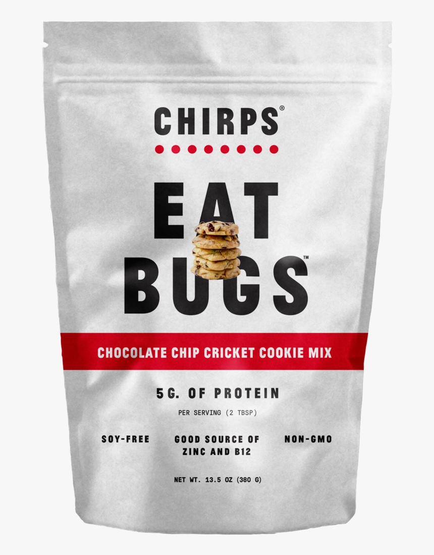 Chocolate Chirp Cricket Protein Cookie Mix"

 
 Data - Cookies Made With Cricket Flour, HD Png Download, Free Download