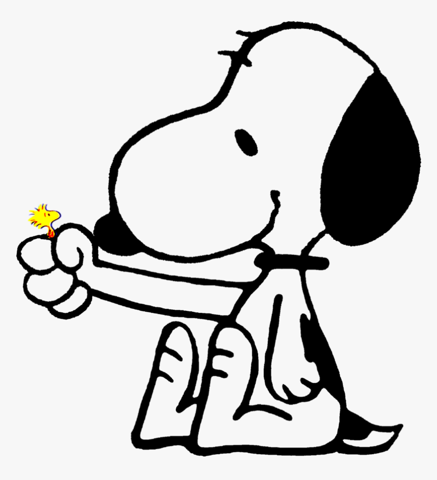 Bestfriend Drawing Black And White Banner - Charlie Brown Snoopy Transparent, HD Png Download, Free Download
