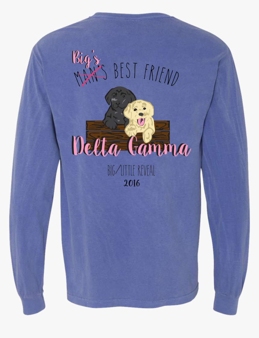 Dg Big Little Puppy Back - Long-sleeved T-shirt, HD Png Download, Free Download