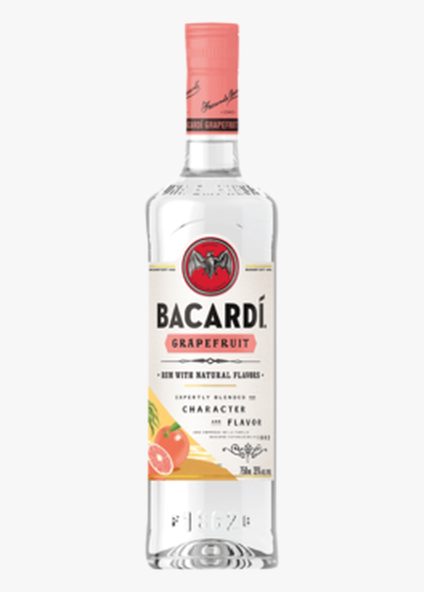 Main Image For - Bacardi Grapefruit Rum, HD Png Download, Free Download