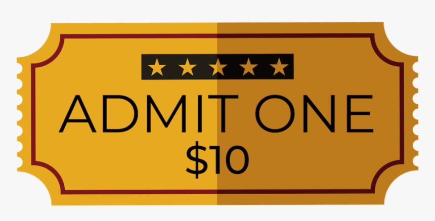 Ticket Graphic - Sign, HD Png Download, Free Download