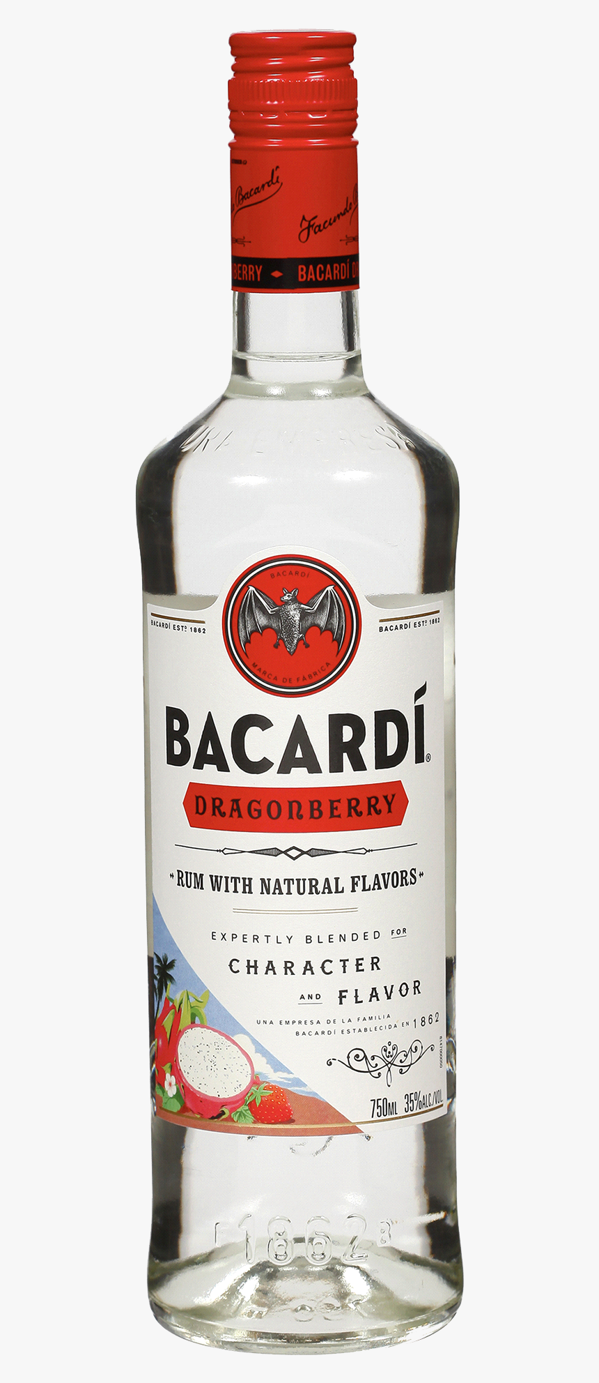 Bacardí Dragonberry - Bacardi Dragon Berry, HD Png Download, Free Download