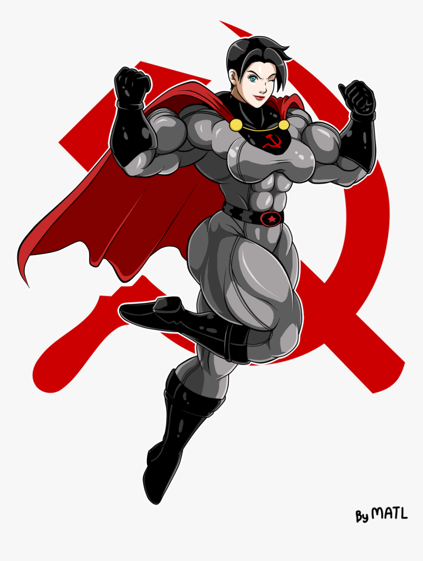 Cartoon , Png Download - Superwoman Muscle, Transparent Png, Free Download