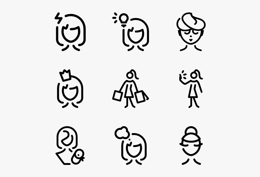 Girl Icon Png - Magic Icons Png, Transparent Png, Free Download