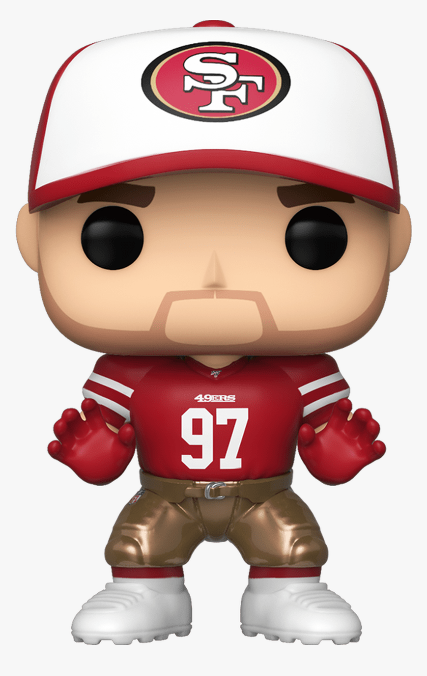 Nick Bosa San Francisco 49ers Pop Vinyl Figure - Nick Bosa Funko Pop, HD Png Download, Free Download