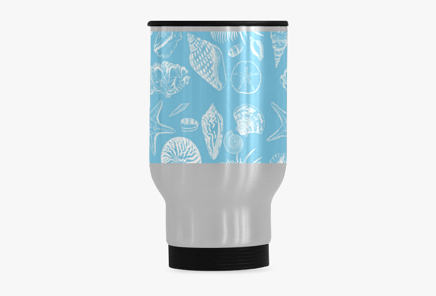 Lt Blue Shell Travel Mug (14 Oz) - Mug, HD Png Download, Free Download