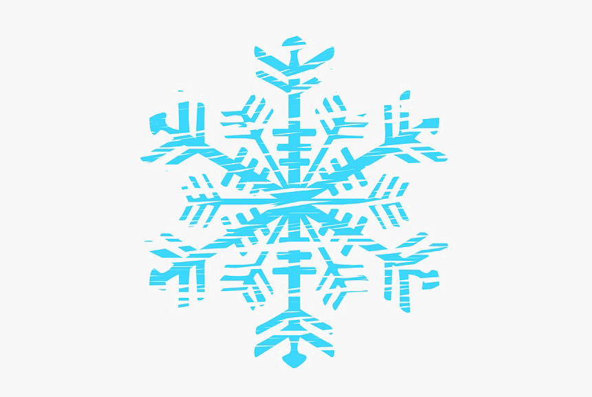 Blue Snowflakes Png Photo - College And University Holiday Cards, Transparent Png, Free Download