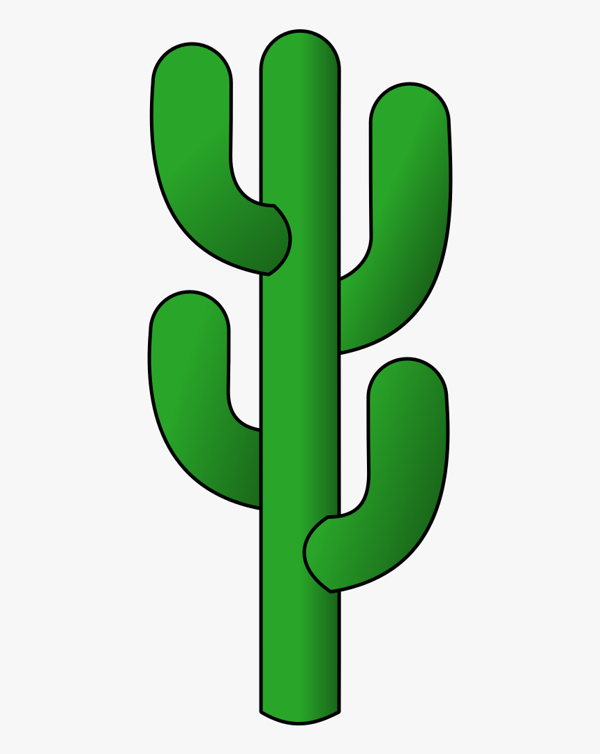 File Cactus Chandelle Svg Wikimedia Commons Cactus Dessin En Couleur Hd Png Download Kindpng