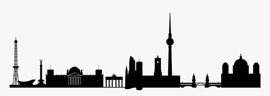 Silhouette Berlin Svg, HD Png Download, Free Download